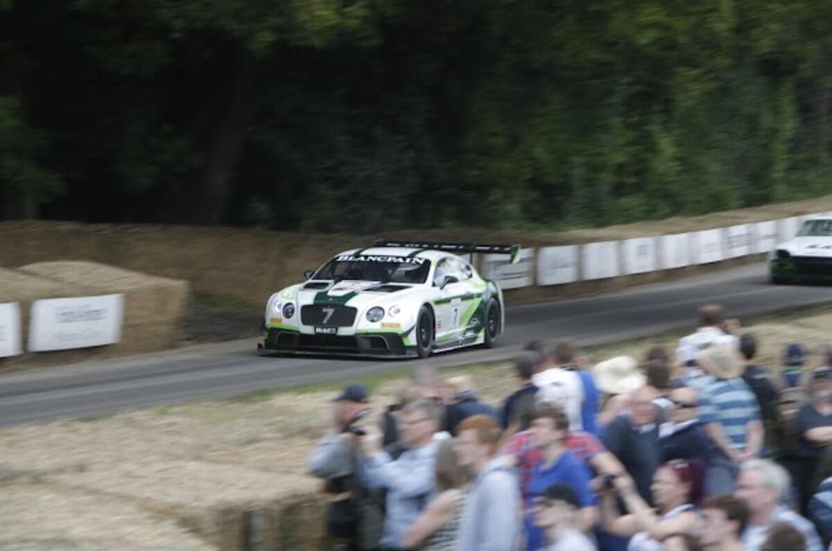 Bentley GT3 Goodwood Festival of Speed