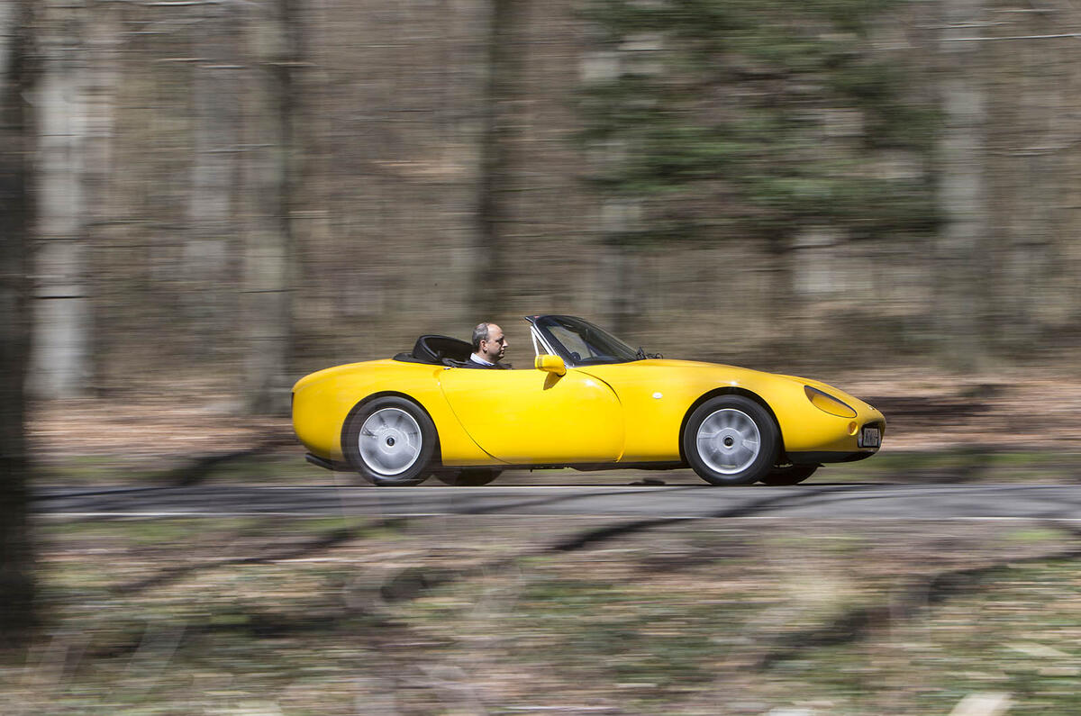TVR Griffith side profile