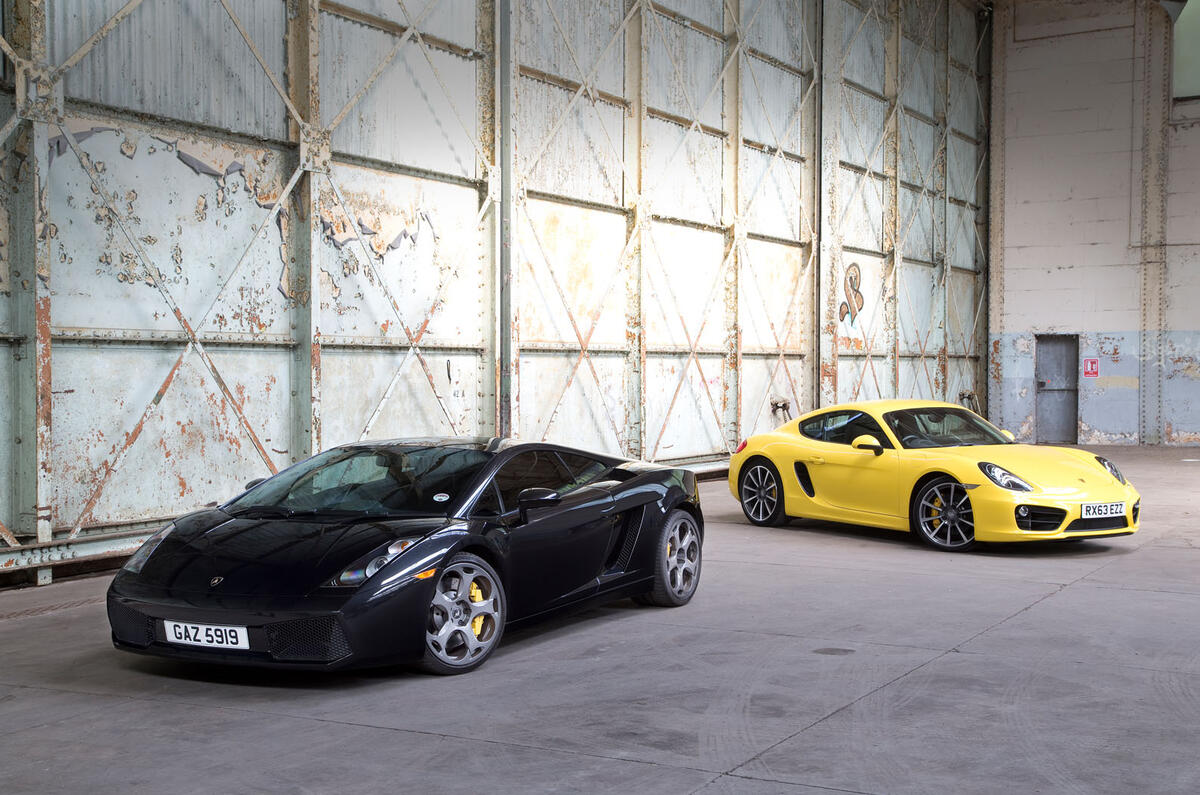 Lamborghini Gallardo at Bicester Heritage
