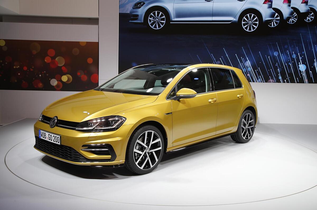 2017 Volkswagen Golf facelift revealed