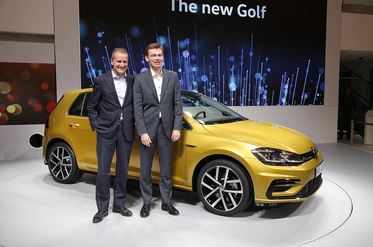 2017 Volkswagen Golf facelift revealed