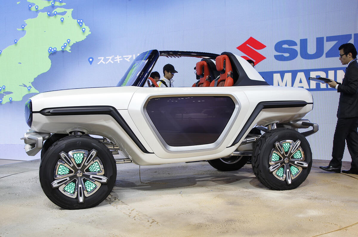 Suzuki reveals e-Survivor concept ahead of Tokyo motor show