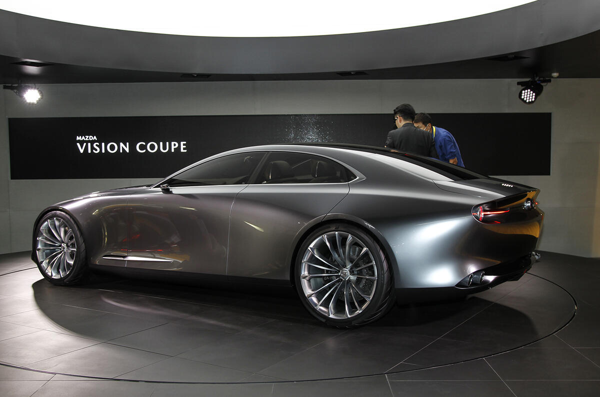 Mazda Vision Coupe previews Aston Martin-rivalling grand tourer