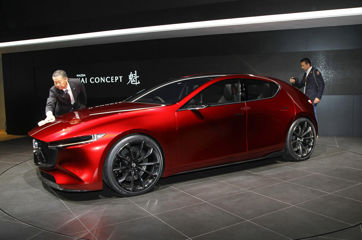 Striking Mazda Kai concept previews new 3 hatch for 2019