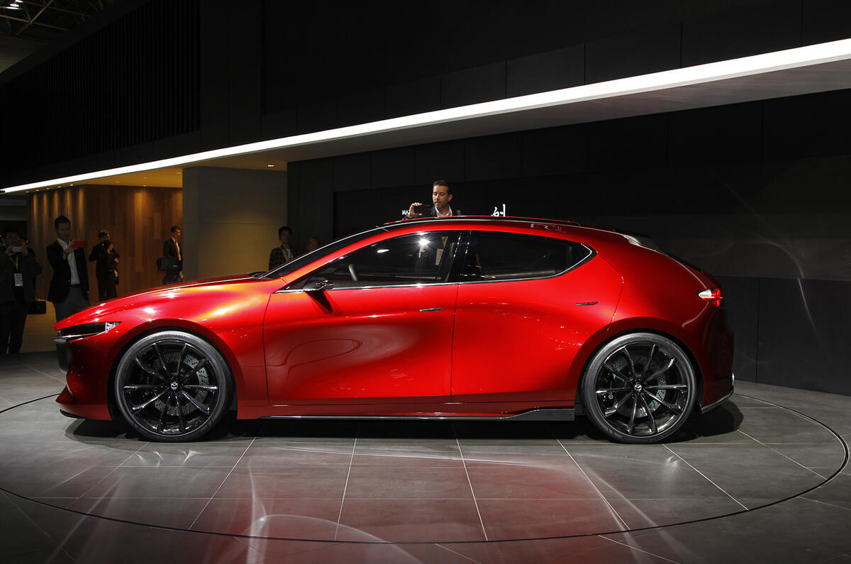 Striking Mazda Kai concept previews new 3 hatch for 2019