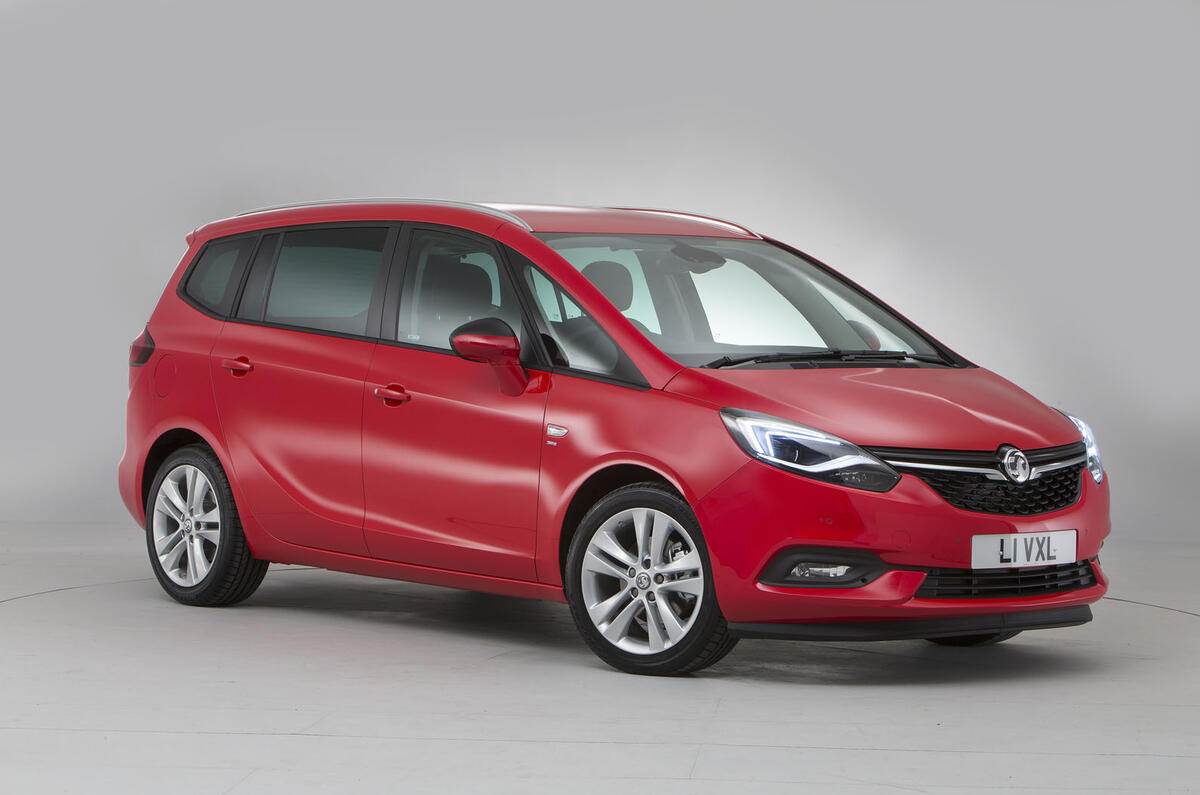 2016 Vauxhall Zafira Tourer