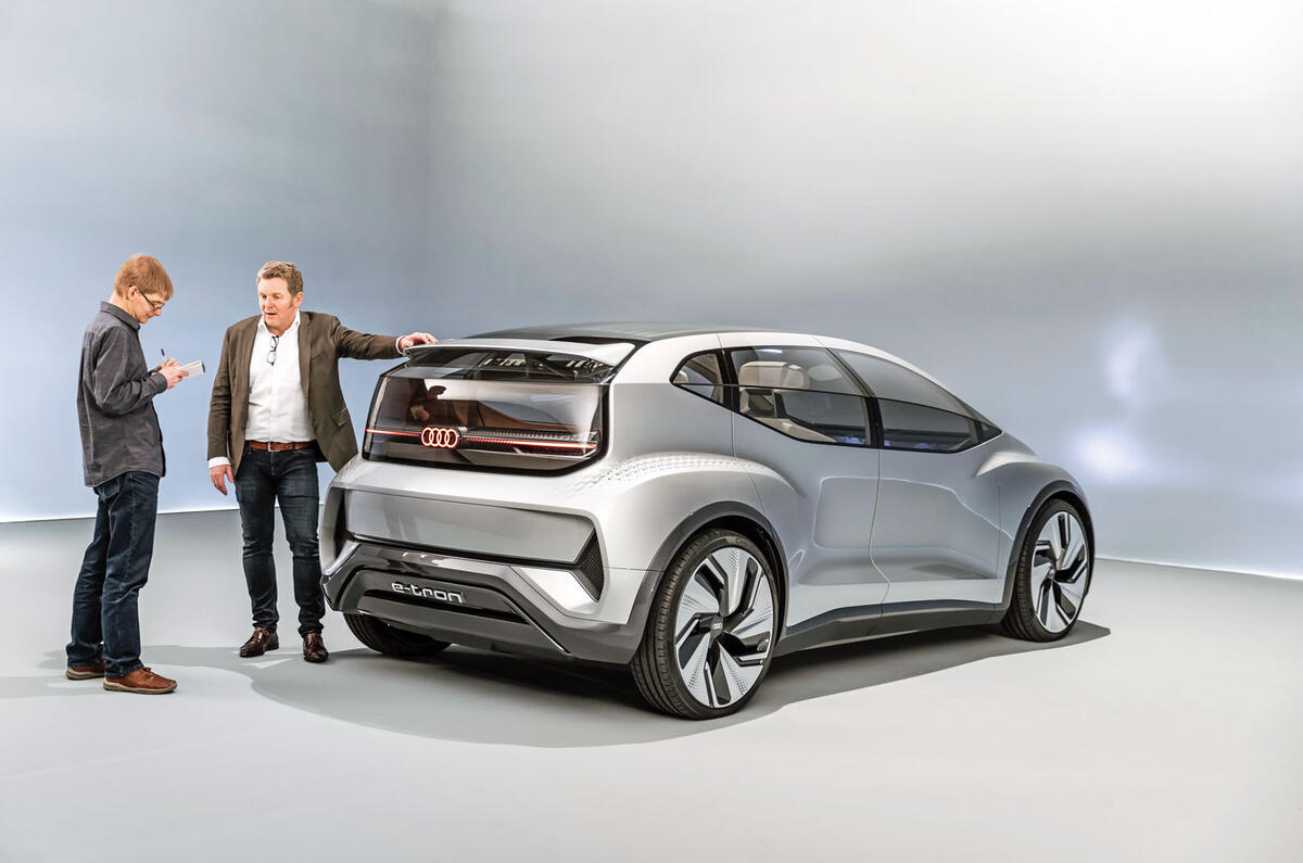 2019 Audi AI:ME concept rear