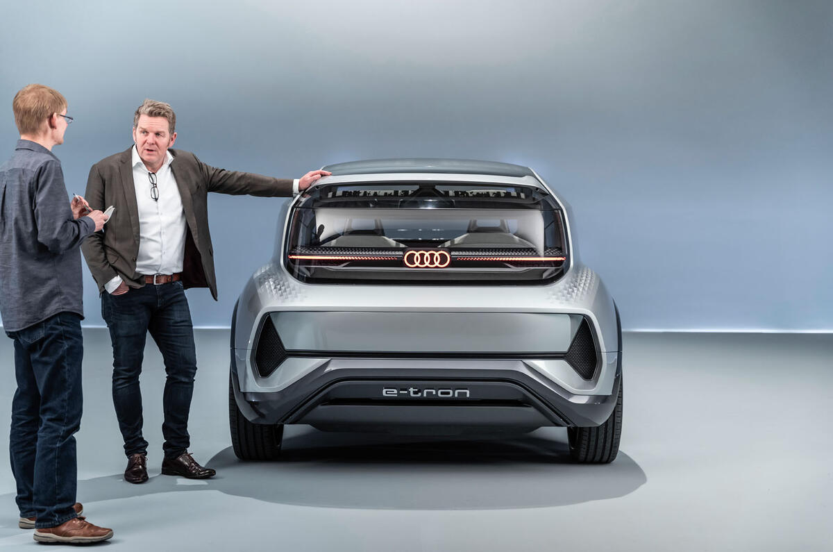 2019 Audi AI:ME concept rear