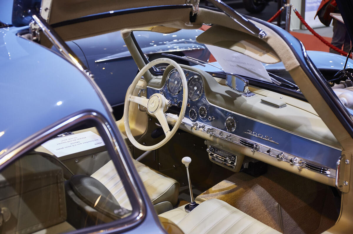 Mercedes 300SL interior Mercedes 300SL interior