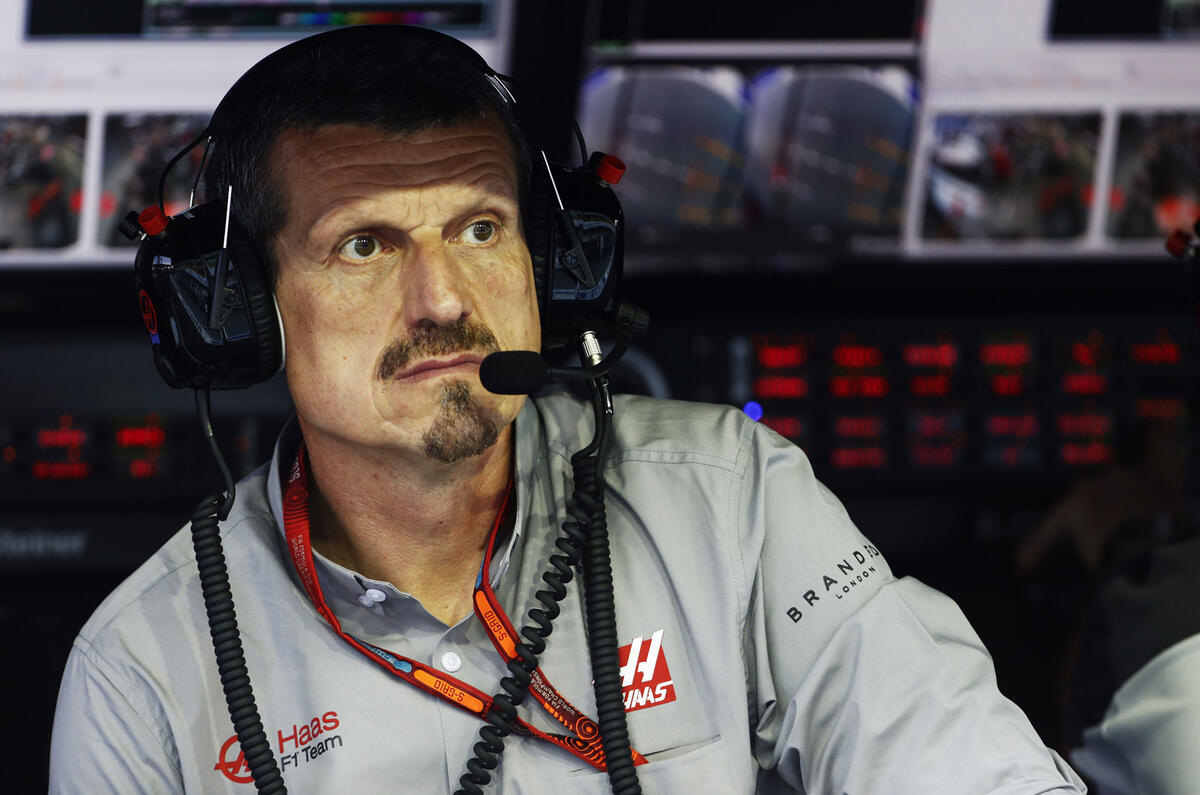 Haas F1 team principal Guenther Steiner