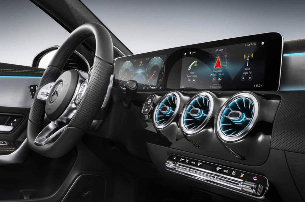 New Mercedes A-Class interior