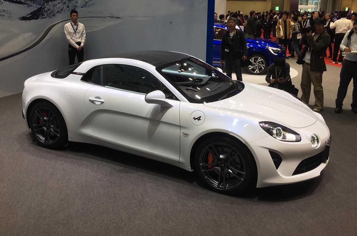 Alpine A110S at Tokyo motor show