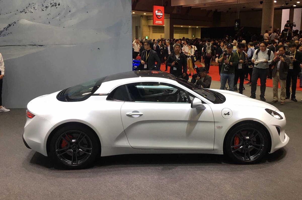 Alpine A110S at Tokyo motor show