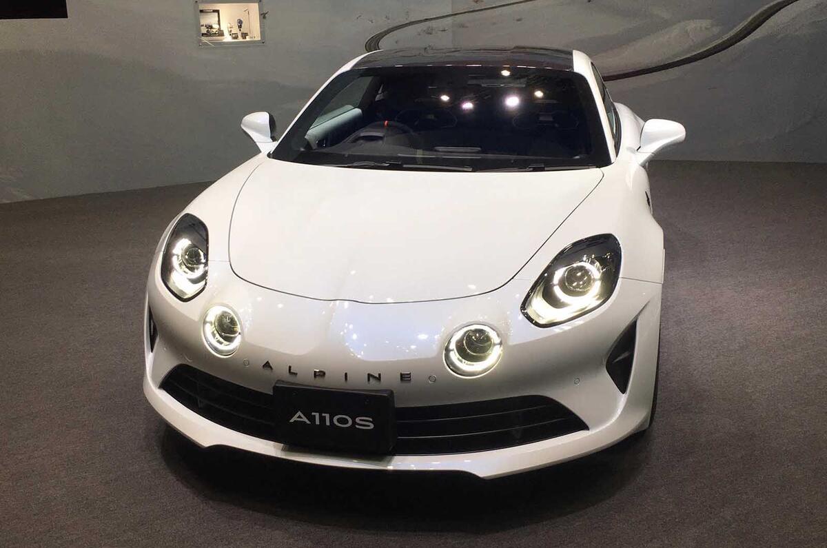 Alpine A110S at Tokyo motor show