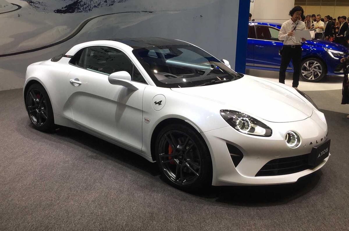 Alpine A110S at Tokyo motor show