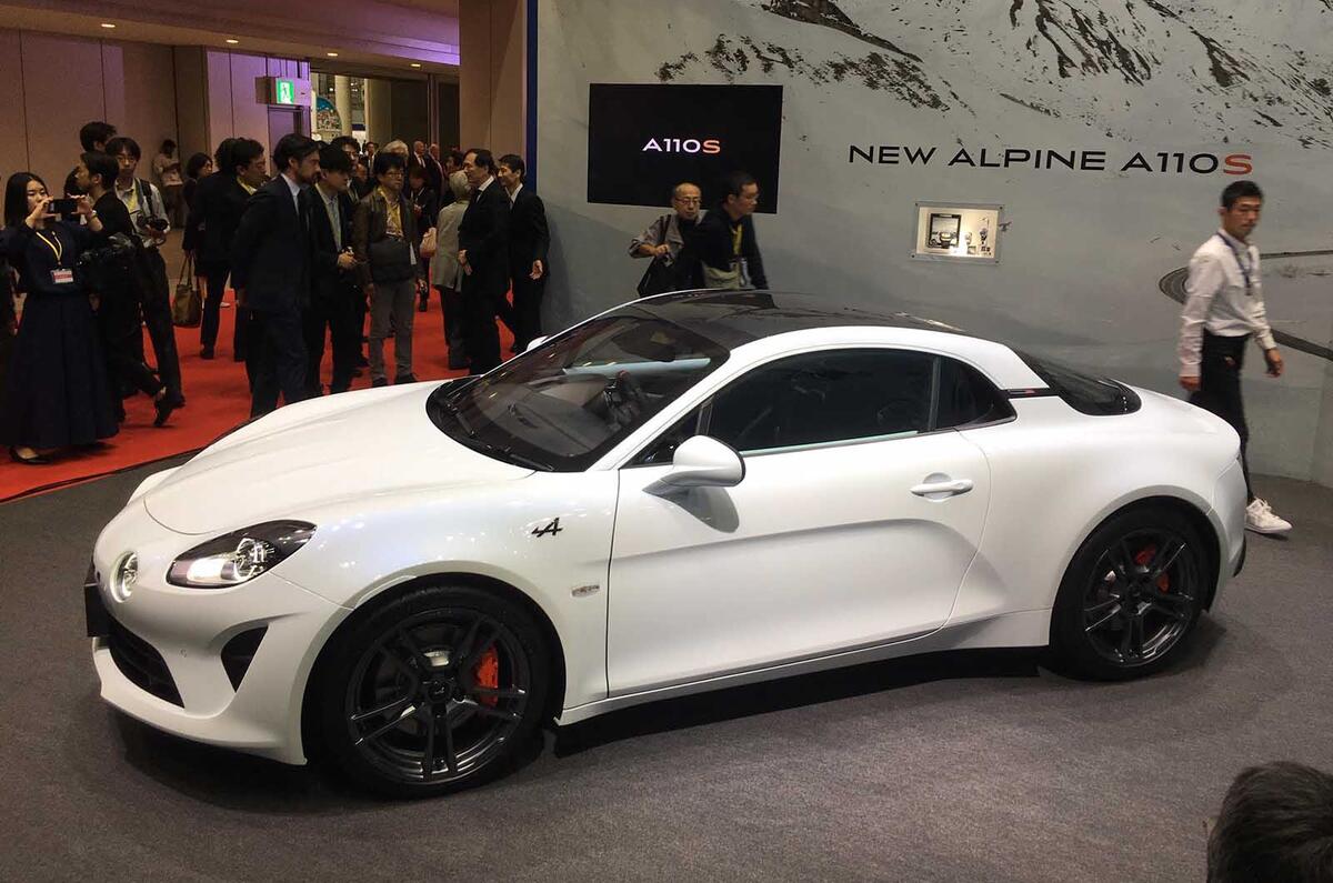 Alpine A110S at Tokyo motor show