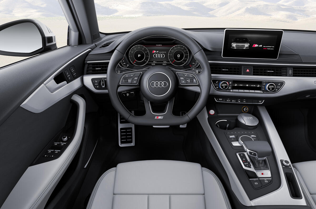 Audi S4 Avant interior