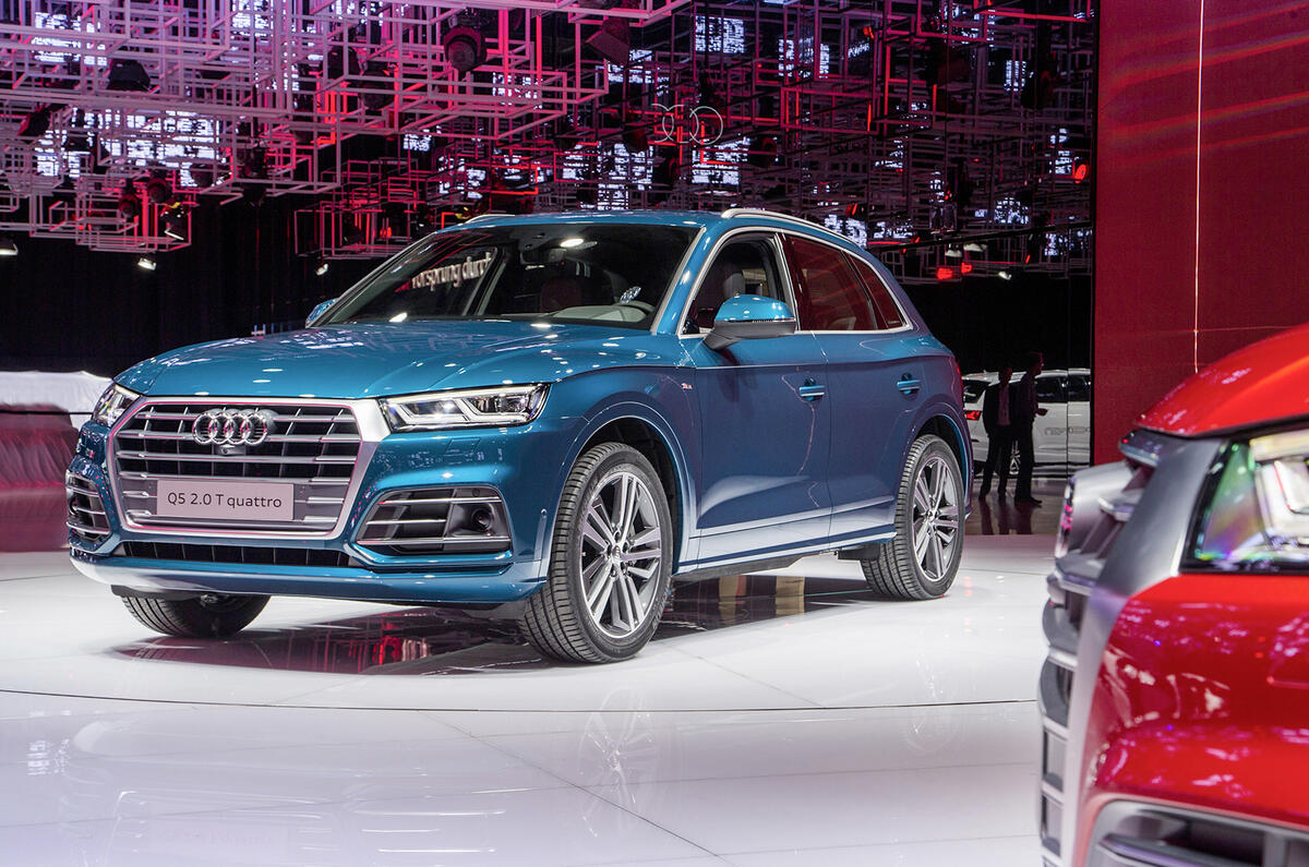 New Audi Q5 revealed at Paris motor show