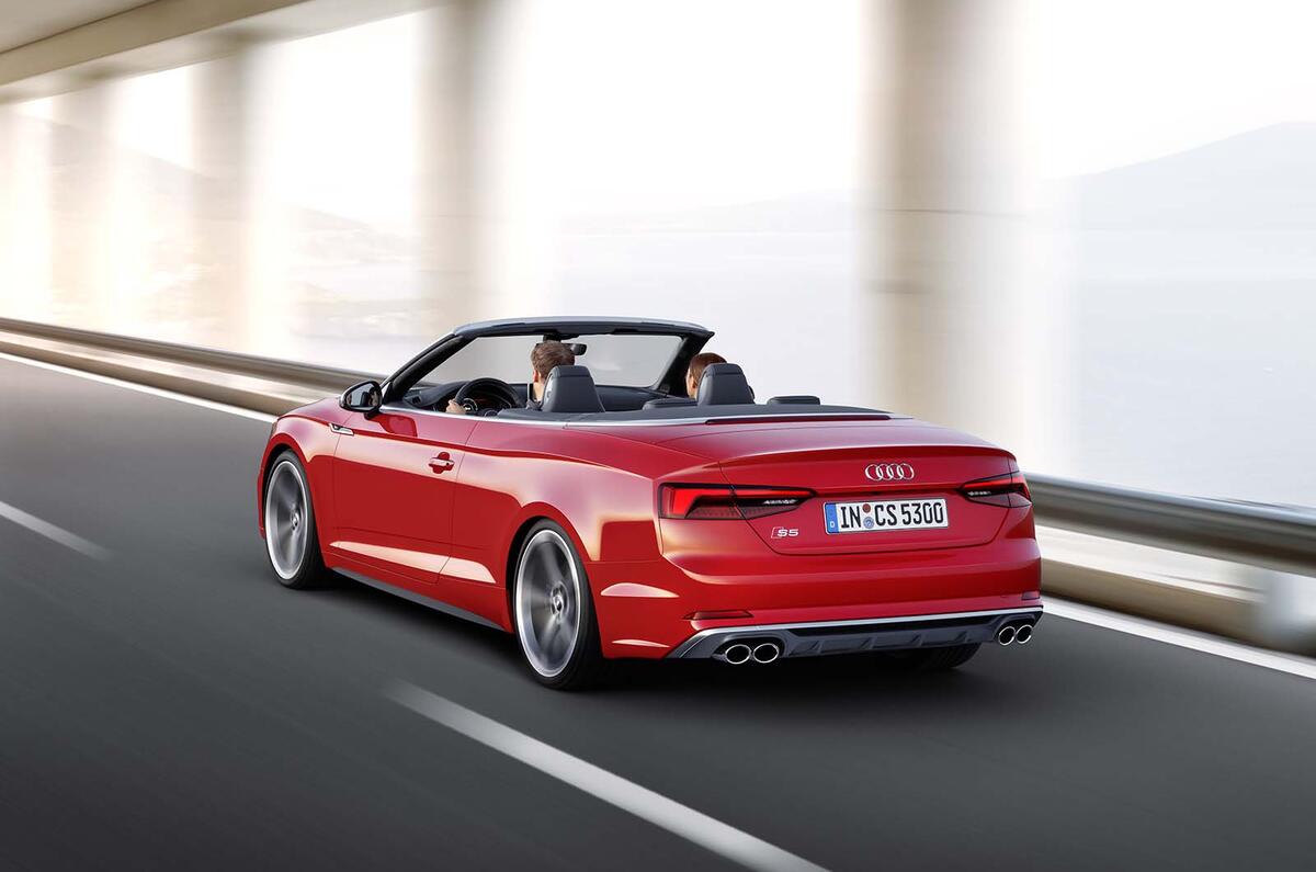 2017 Audi A5 Cabriolet unveiled ahead of LA motor show