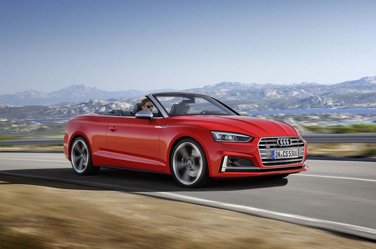 2017 Audi A5 Cabriolet unveiled ahead of LA motor show