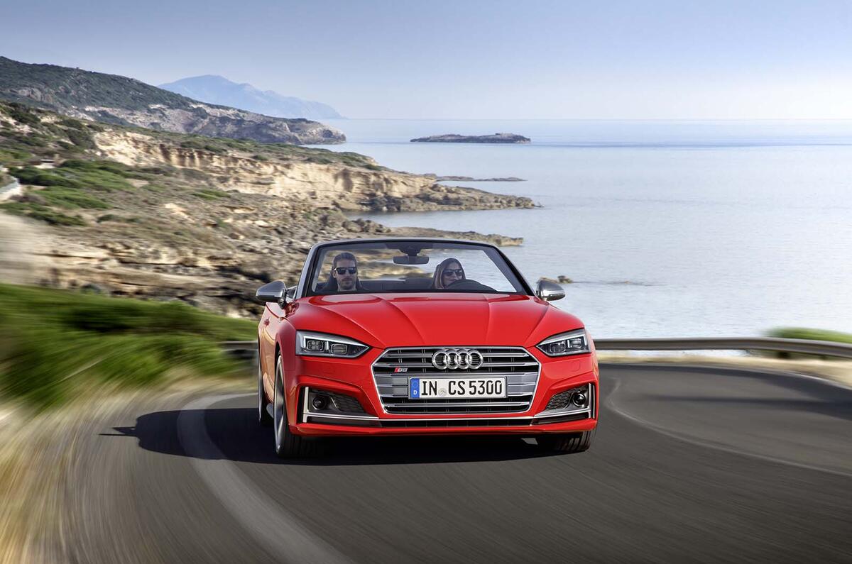 2017 Audi A5 Cabriolet unveiled ahead of LA motor show