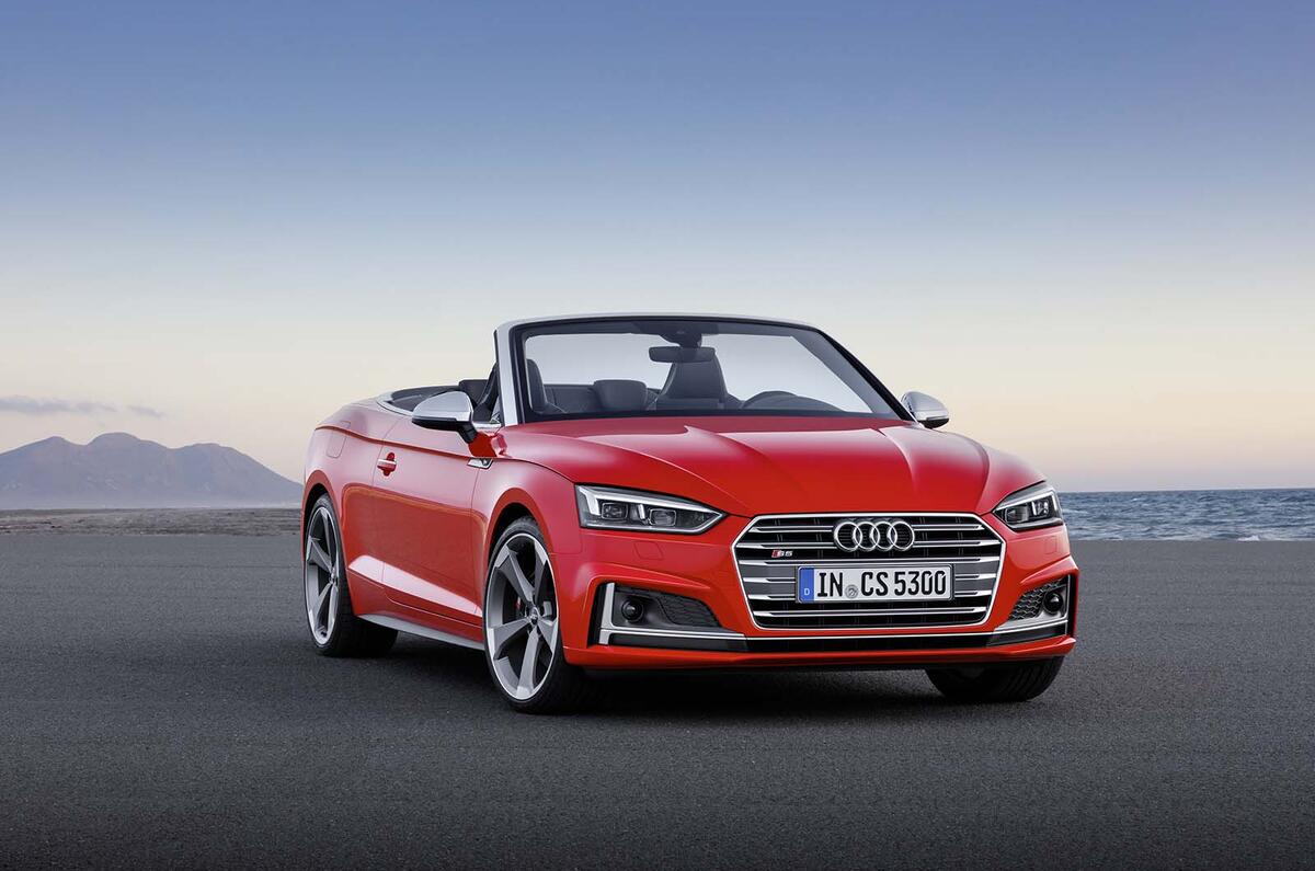 2017 Audi A5 Cabriolet unveiled ahead of LA motor show