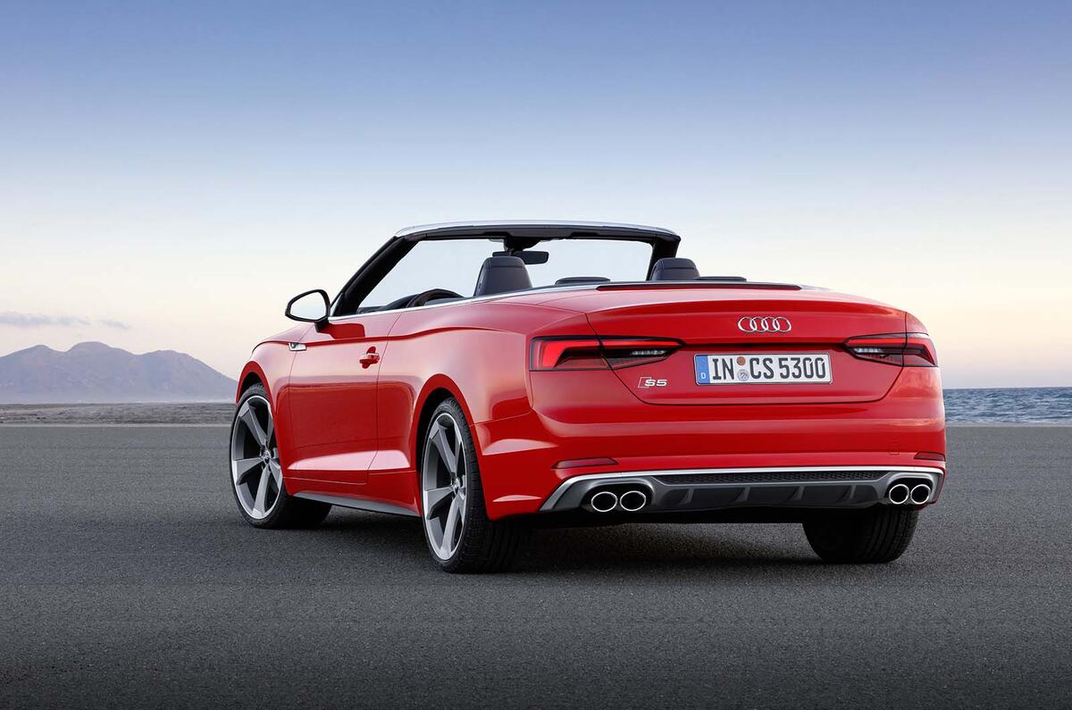 2017 Audi A5 Cabriolet unveiled ahead of LA motor show