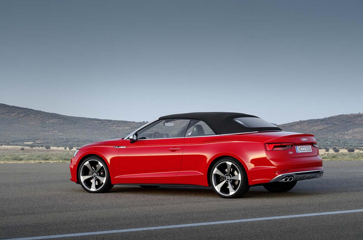2017 Audi A5 Cabriolet unveiled ahead of LA motor show