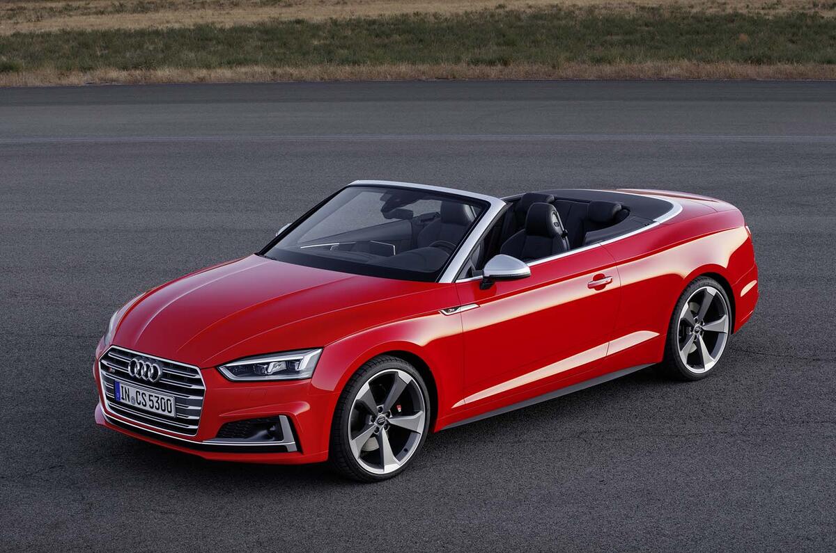 2017 Audi A5 Cabriolet unveiled ahead of LA motor show