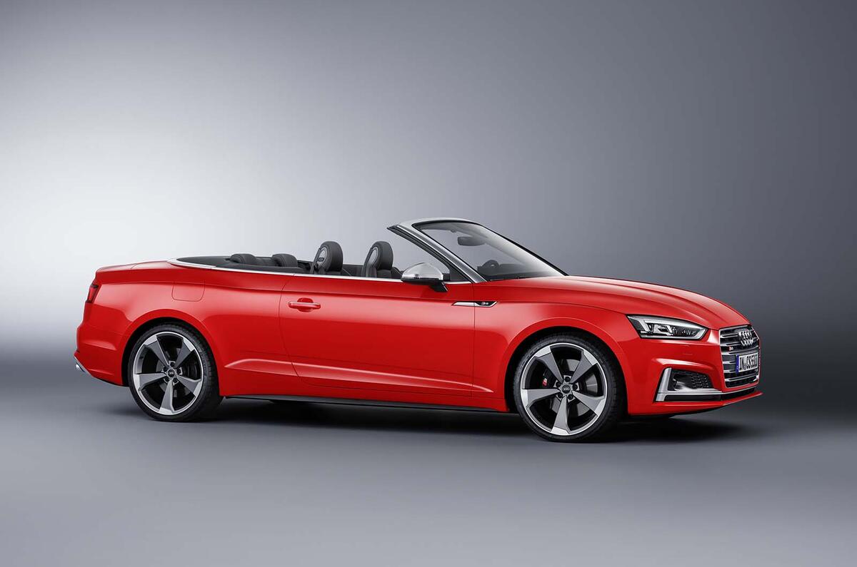 2017 Audi A5 Cabriolet unveiled ahead of LA motor show