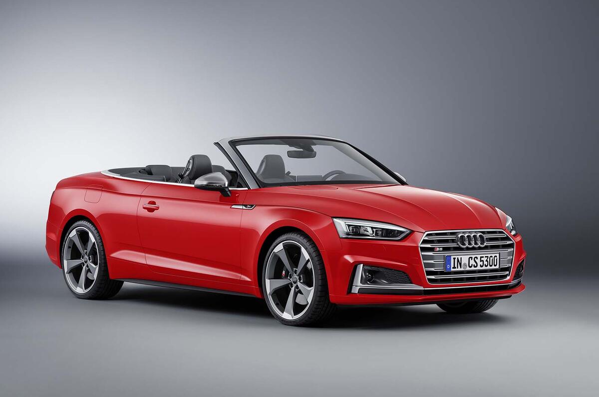 2017 Audi A5 Cabriolet unveiled ahead of LA motor show