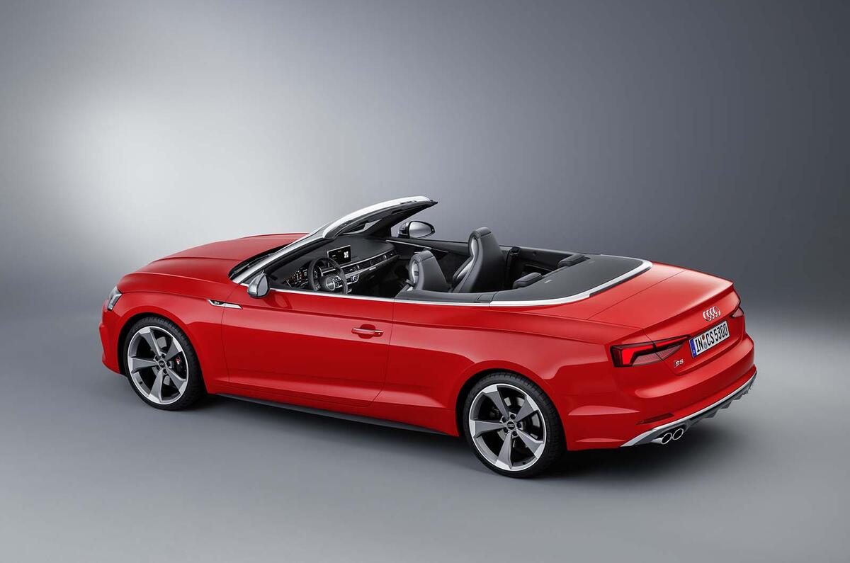 2017 Audi A5 Cabriolet unveiled ahead of LA motor show