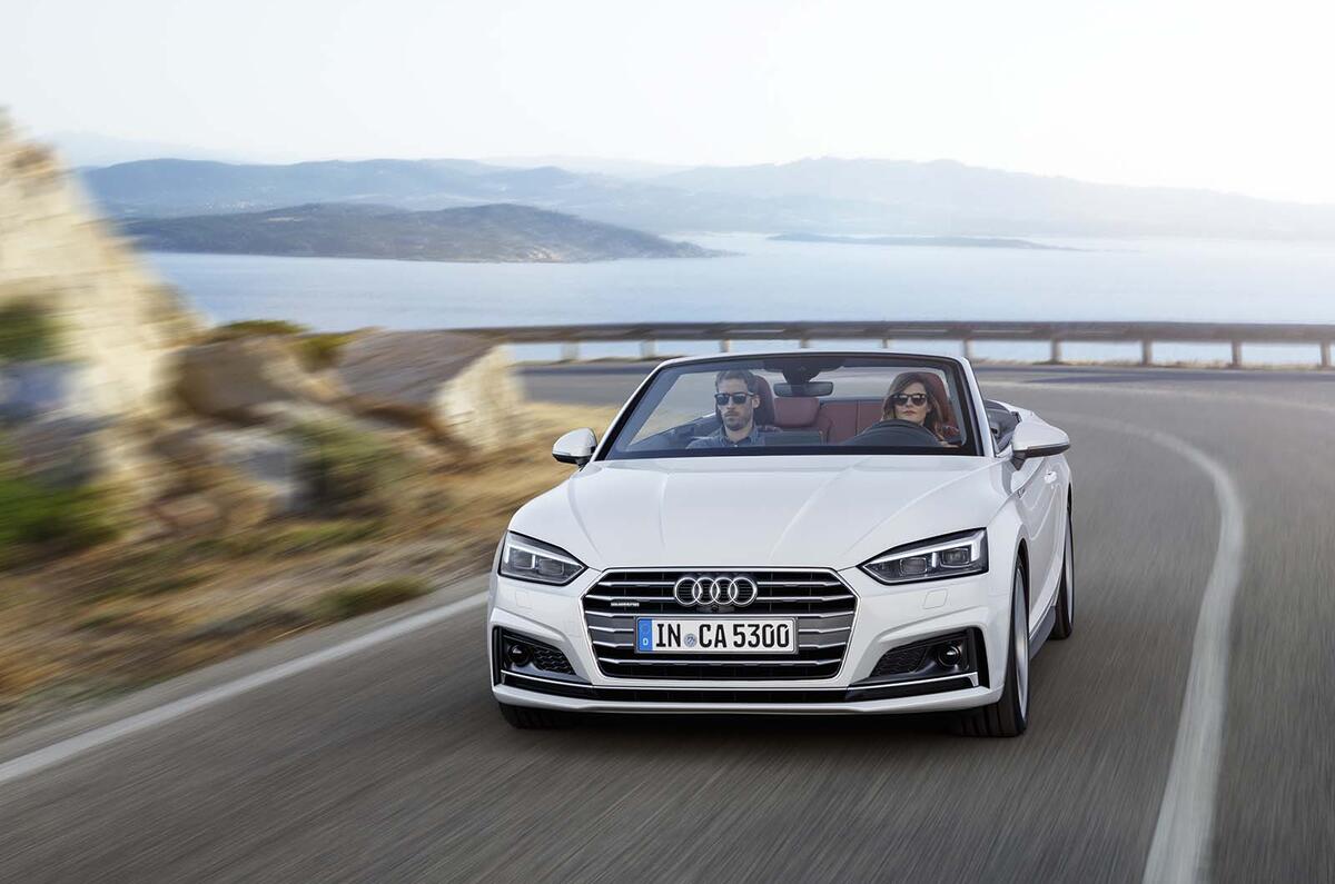 2017 Audi A5 Cabriolet unveiled ahead of LA motor show