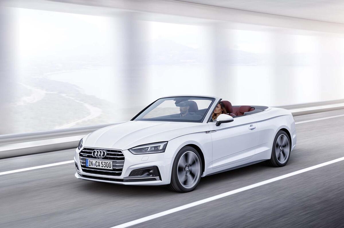 2017 Audi A5 Cabriolet unveiled ahead of LA motor show