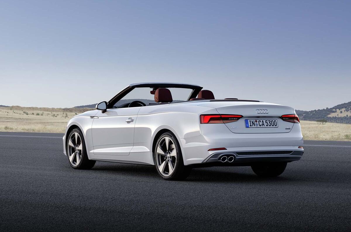 2017 Audi A5 Cabriolet unveiled ahead of LA motor show