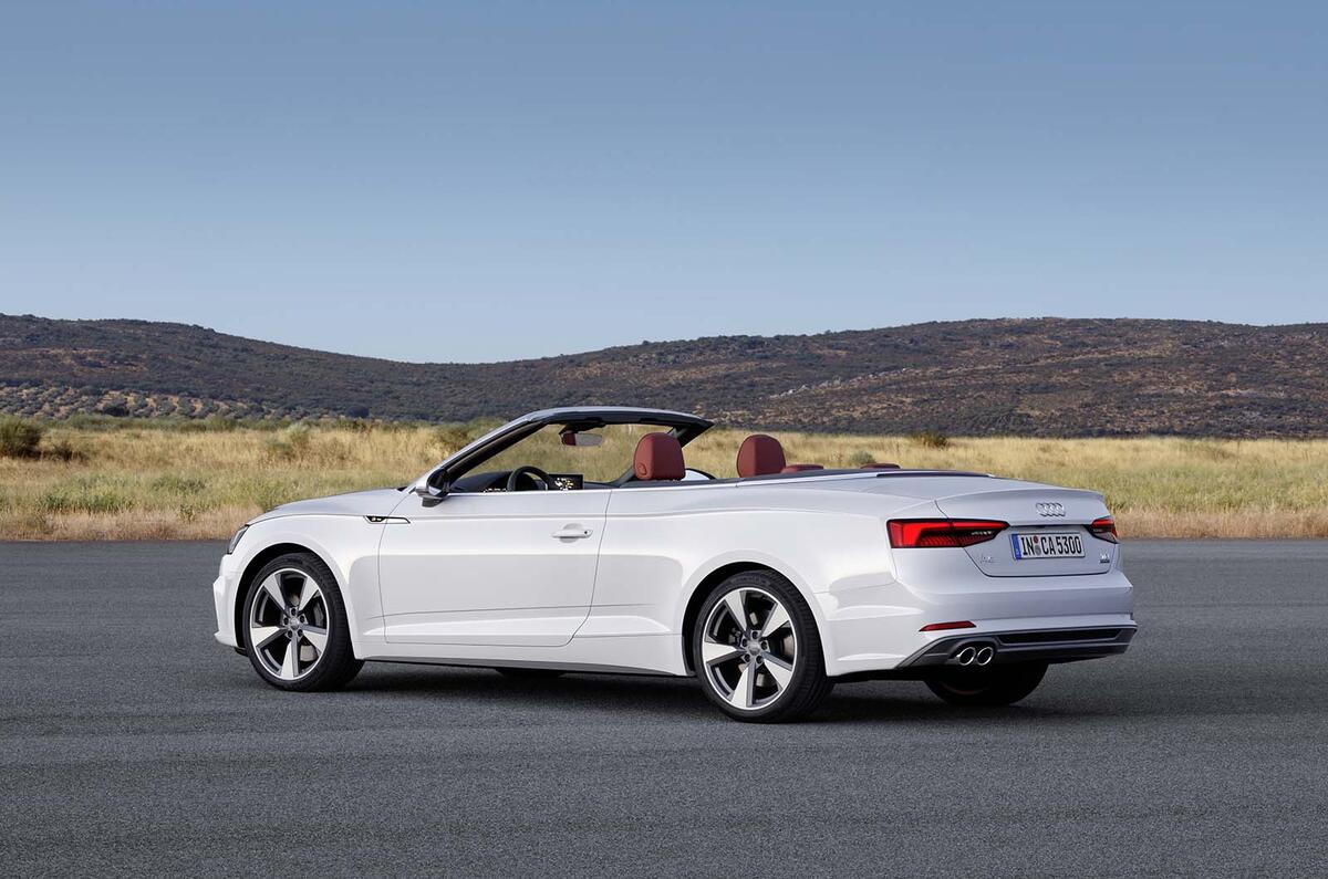 2017 Audi A5 Cabriolet unveiled ahead of LA motor show