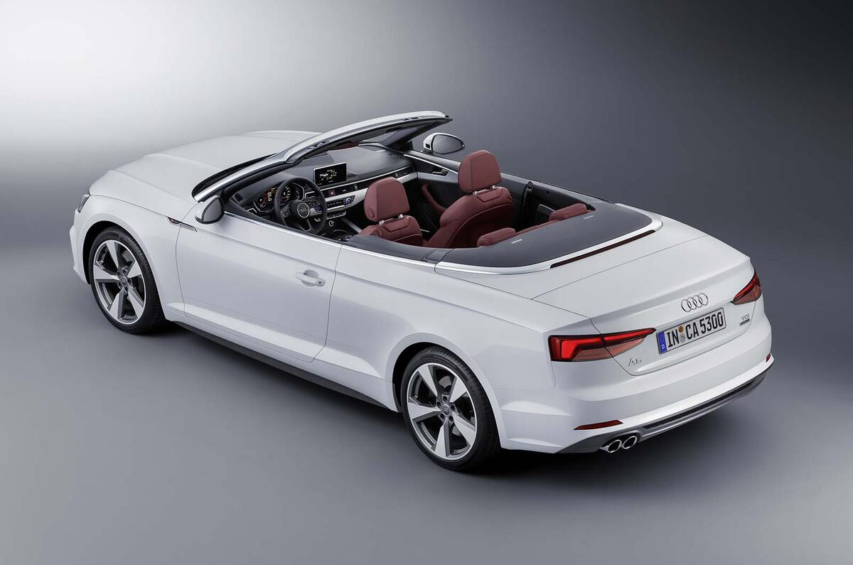 2017 Audi A5 Cabriolet unveiled ahead of LA motor show