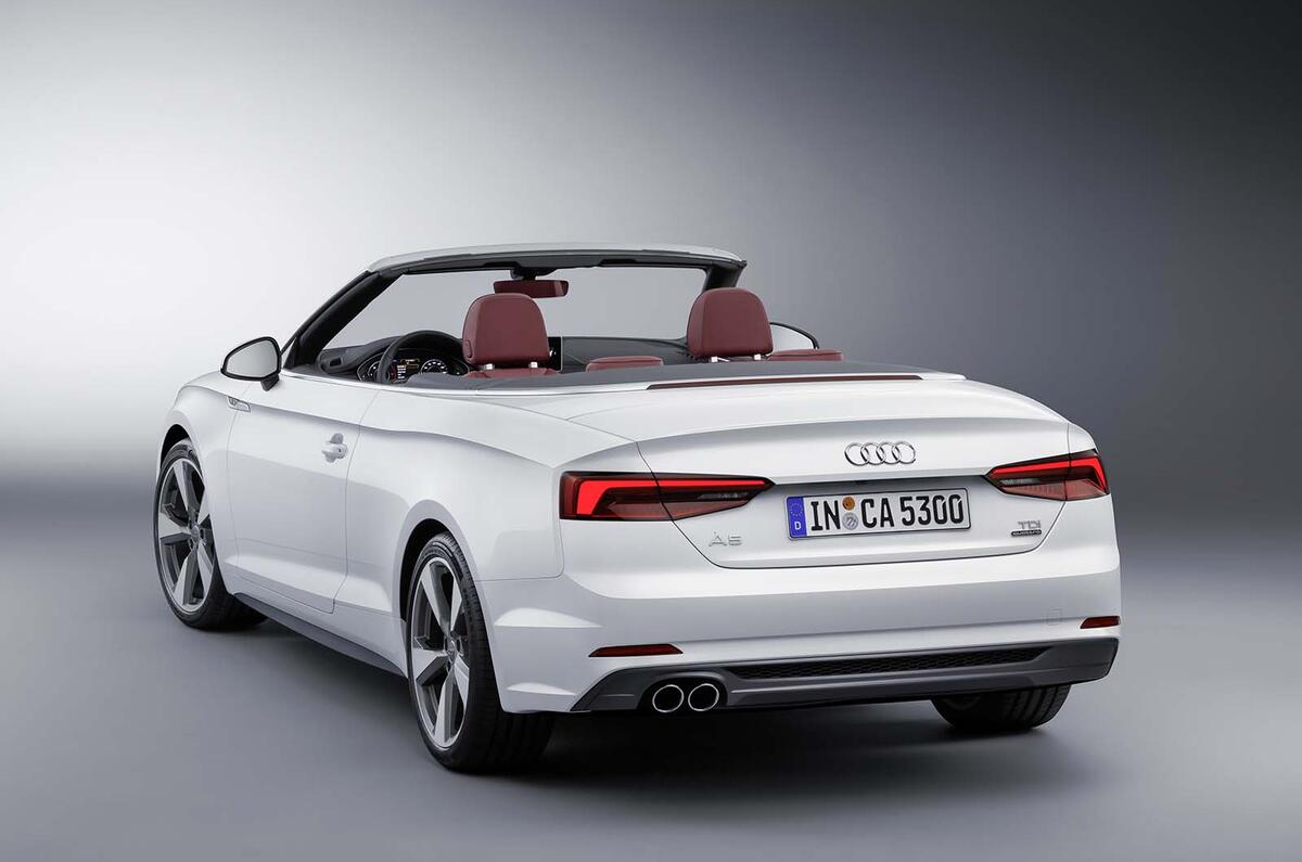 2017 Audi A5 Cabriolet unveiled ahead of LA motor show