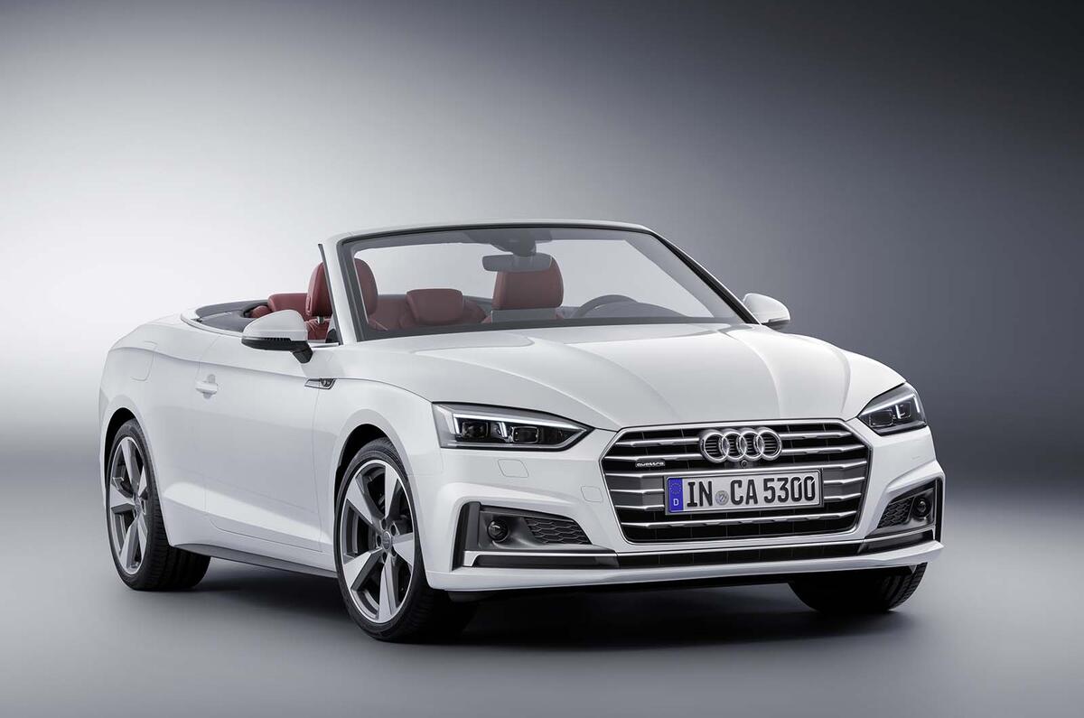 2017 Audi A5 Cabriolet unveiled ahead of LA motor show