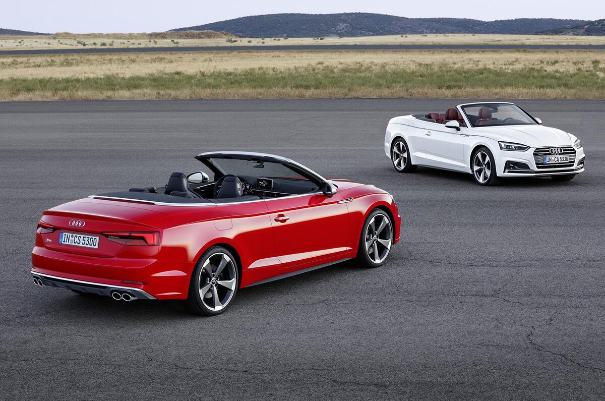 2017 Audi A5 Cabriolet unveiled ahead of LA motor show