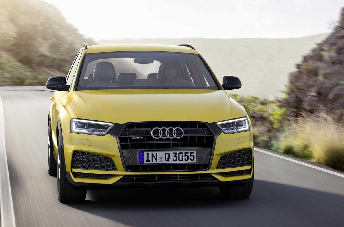 Audi Q3 Black Edition joins updated 2017 range