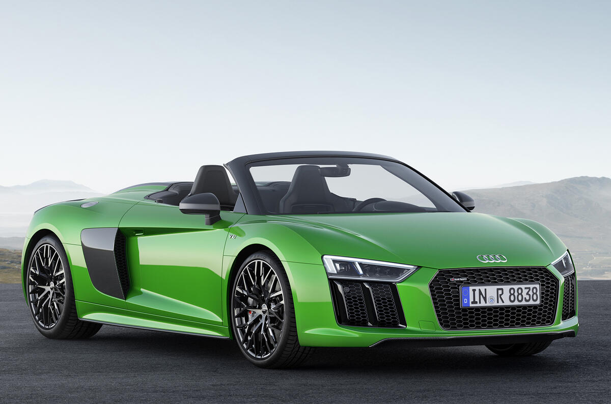 Audi R8 Spyder V10 Plus