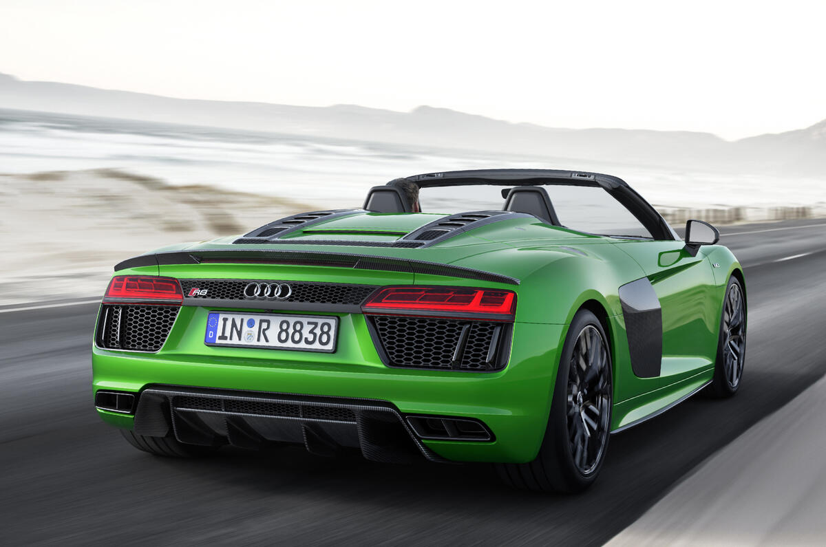 Audi R8 Spyder V10 Plus