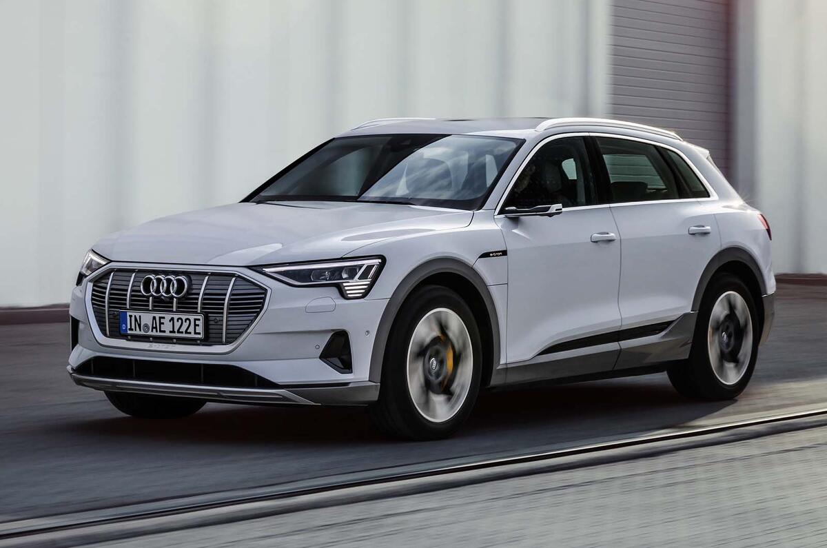 Audi E-tron 50 - front