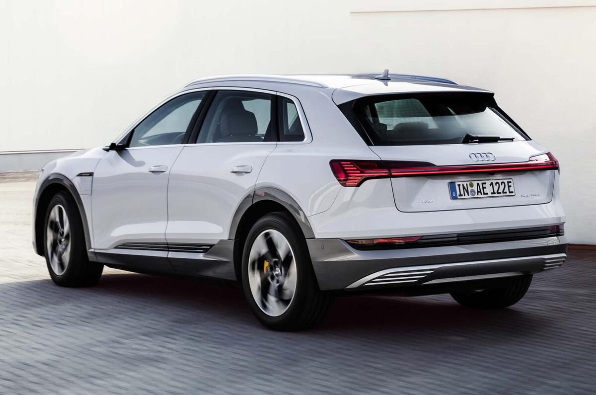 Audi E-tron 50 - rear