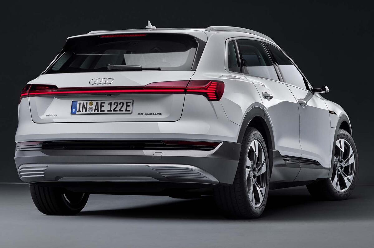 Audi E-tron 50 - rear