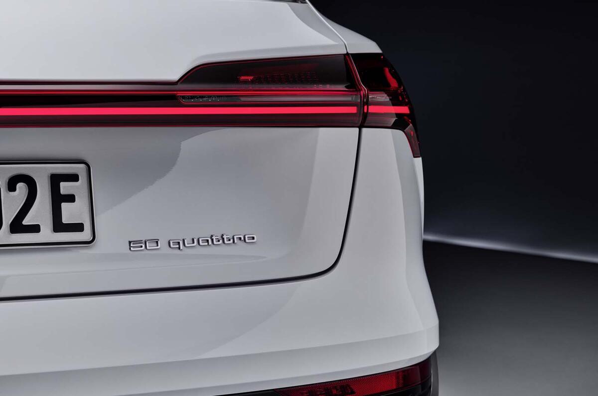 Audi E-tron 50 - detail