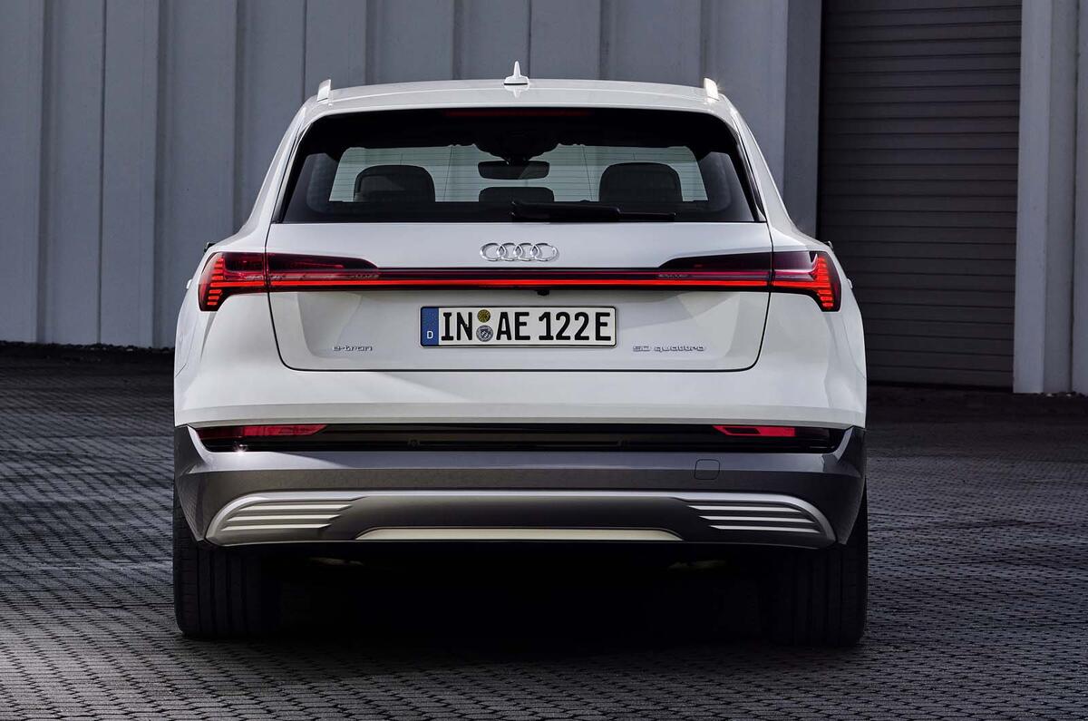 Audi E-tron 50 - rear
