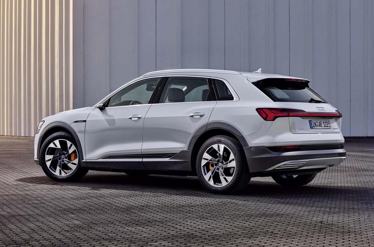 Audi E-tron 50 - rear