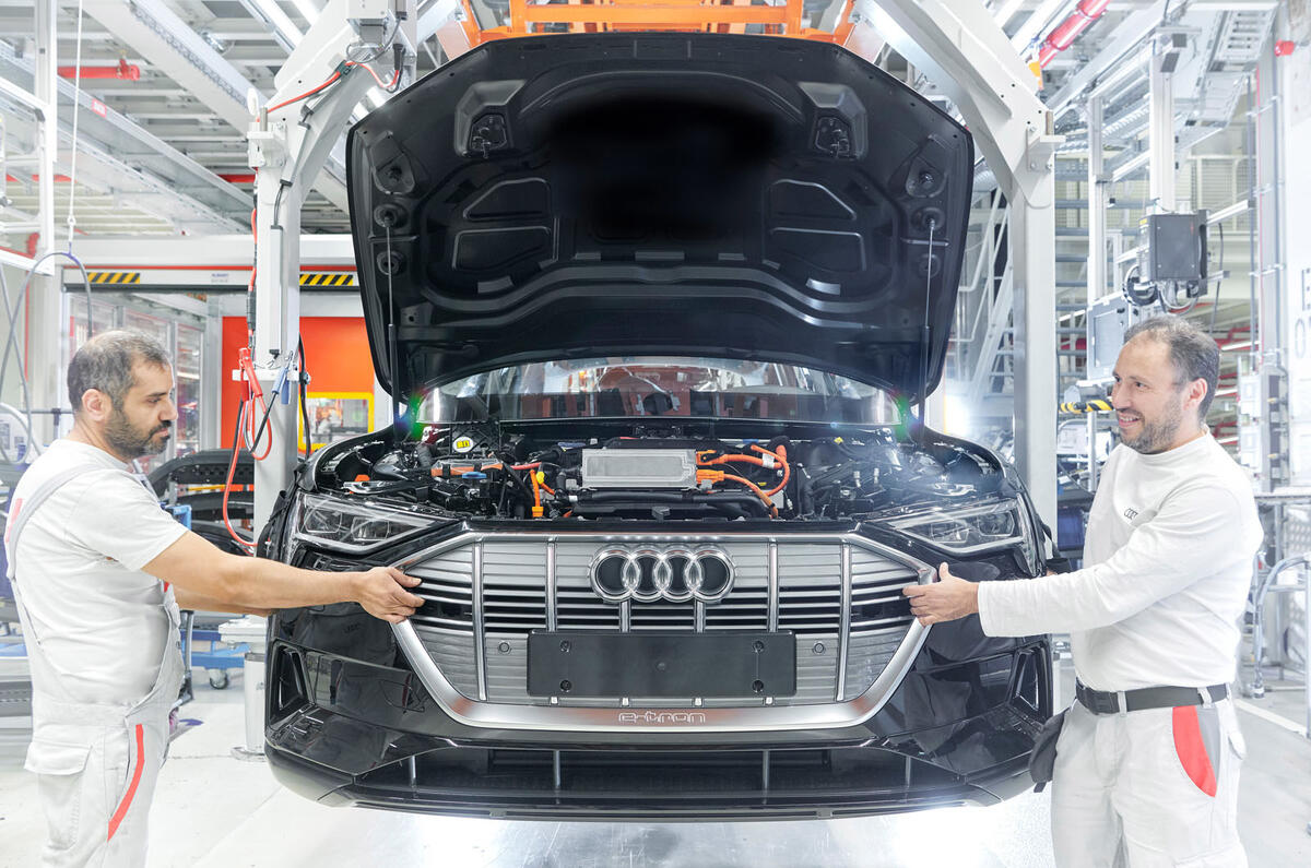 Audi e-Tron production - Belgium